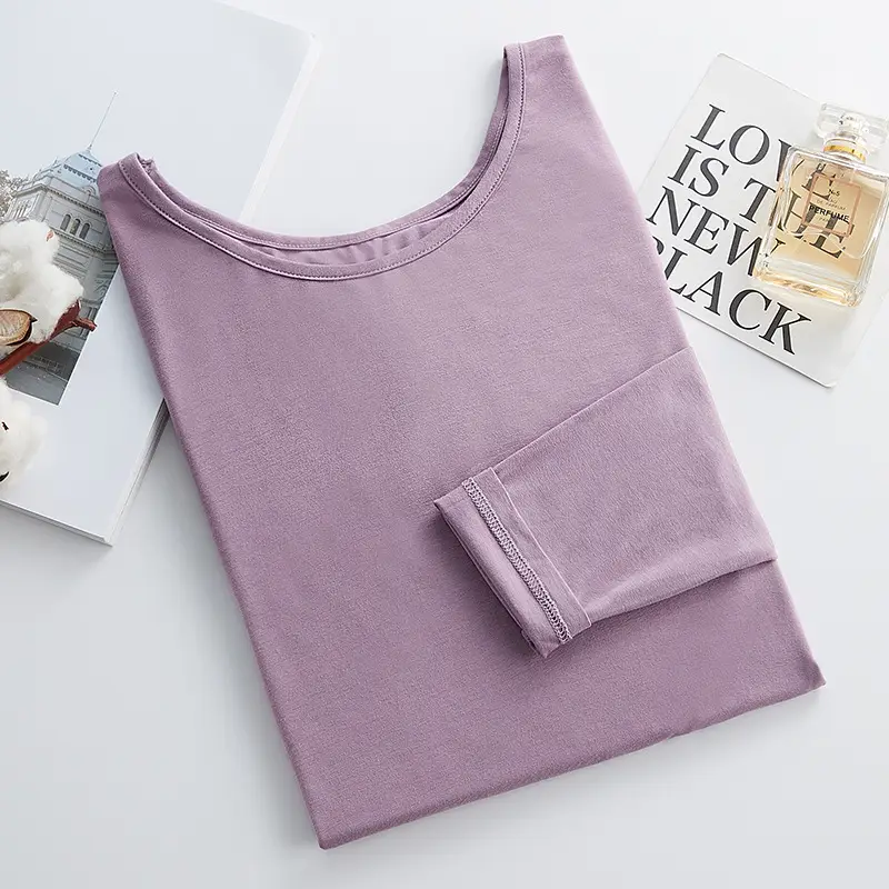 Women's Black Modal Crewneck T-Shirt Large - Image 4
