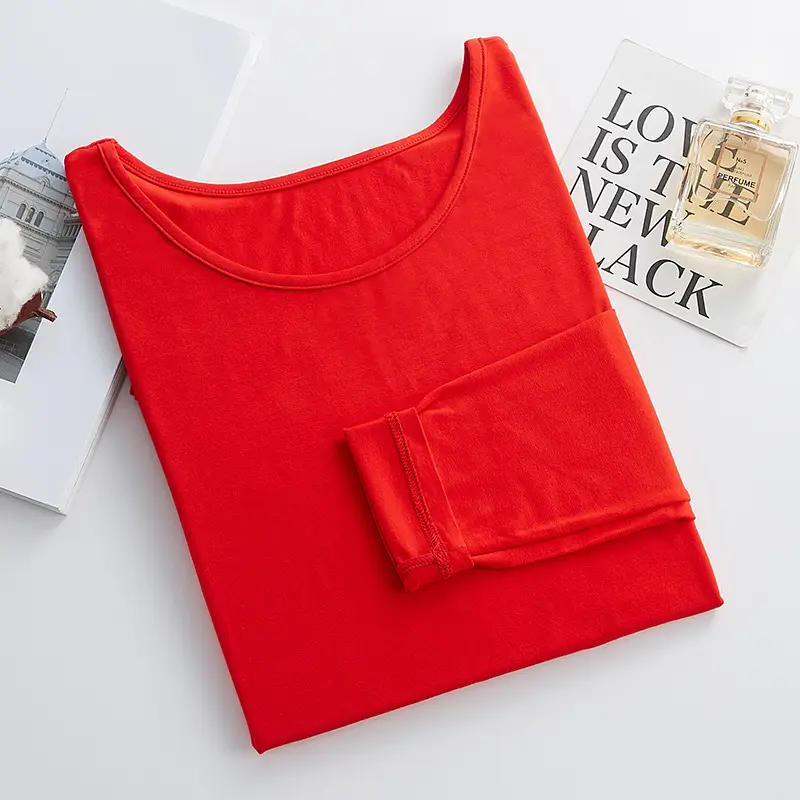 Women's Black Modal Crewneck T-Shirt Large - Image 5