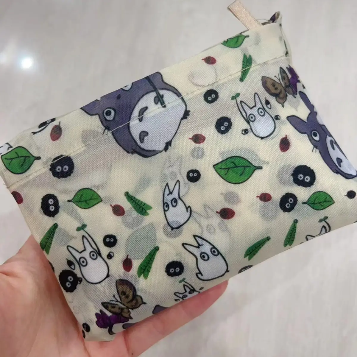 Factory Direct Cartoon Polyester Large Two-in-One Shopping Bag - Image 149