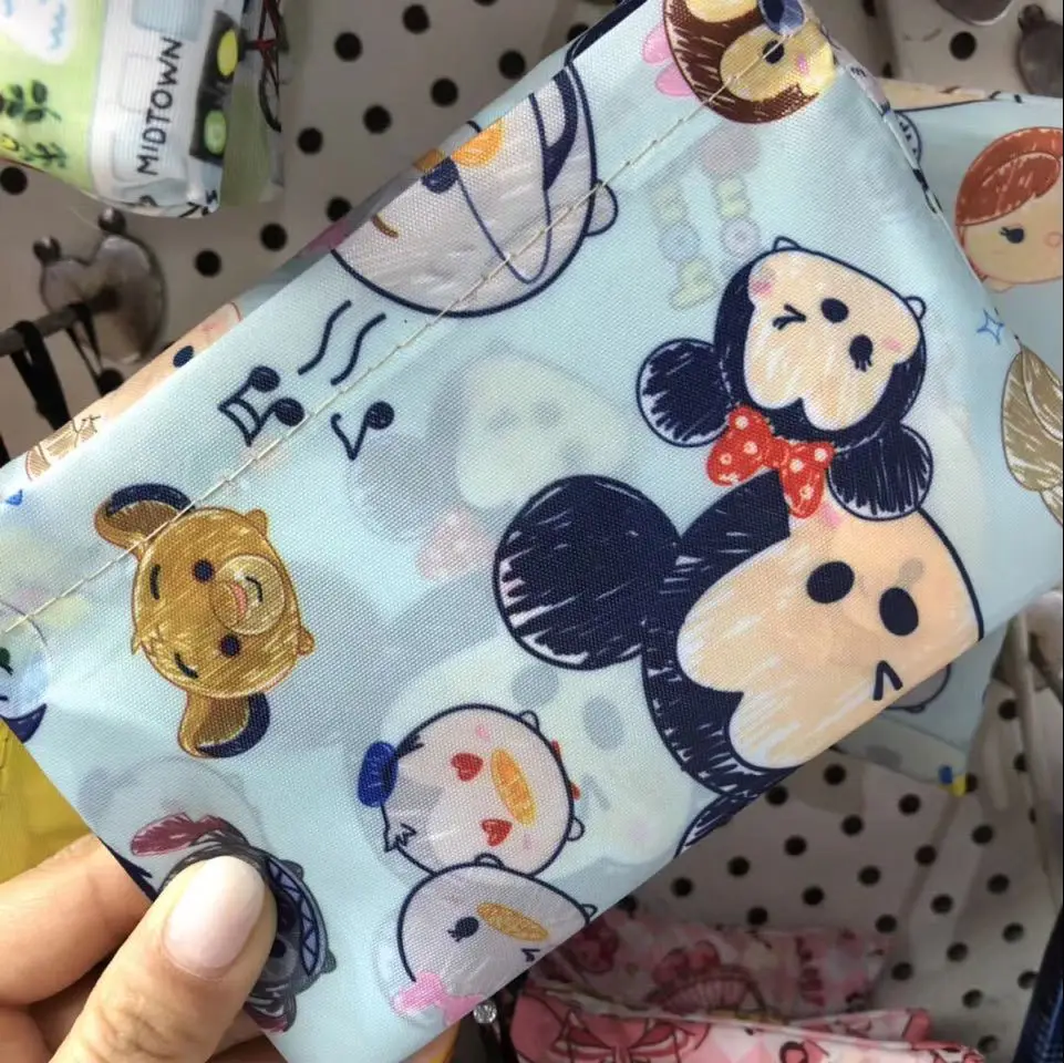 Factory Direct Cartoon Polyester Large Two-in-One Shopping Bag - Image 15