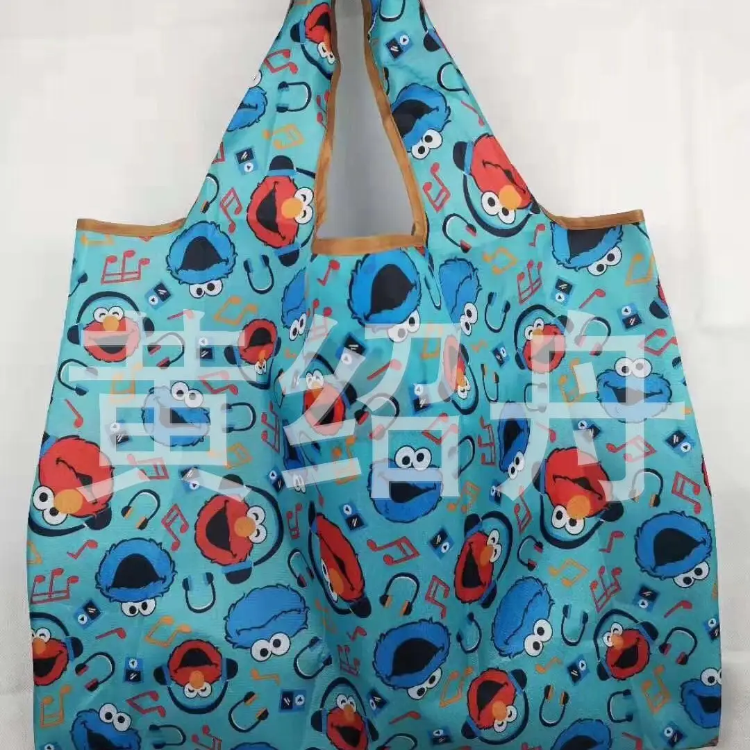 Factory Direct Cartoon Polyester Large Two-in-One Shopping Bag - Image 17