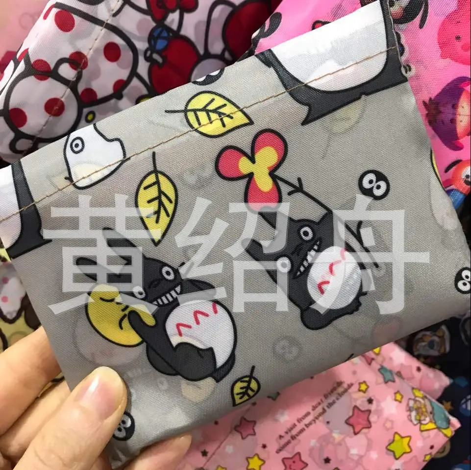Factory Direct Cartoon Polyester Large Two-in-One Shopping Bag - Image 19