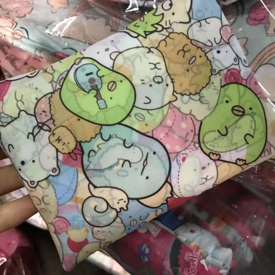 Factory Direct Cartoon Polyester Large Two-in-One Shopping Bag - Image 21