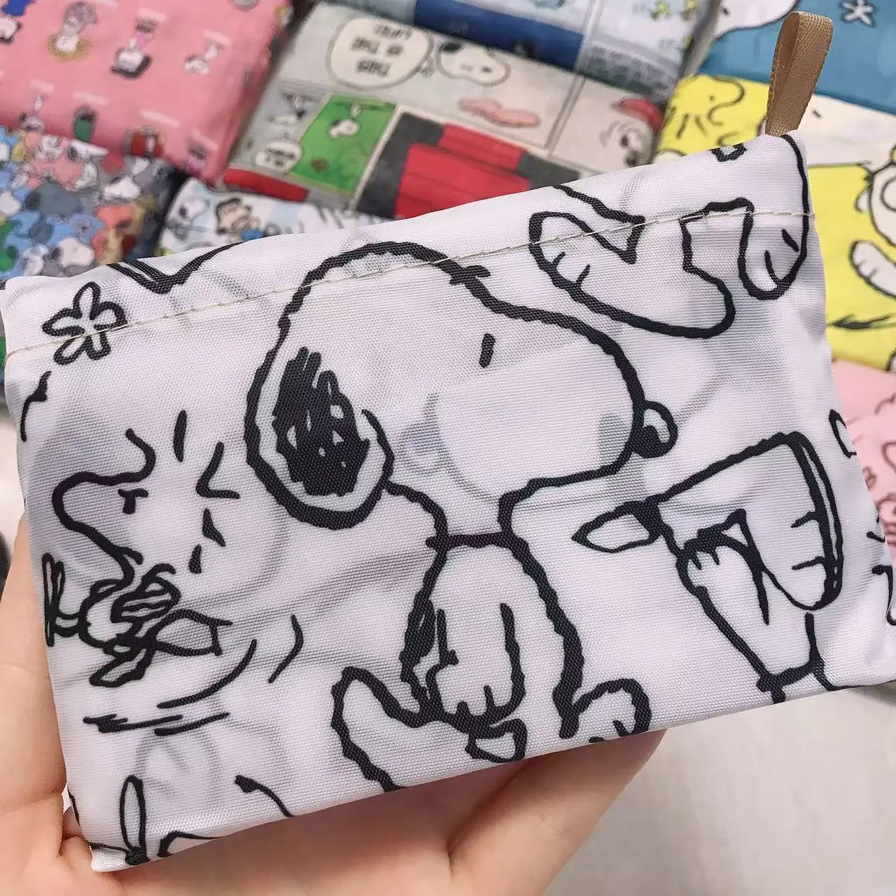 Factory Direct Cartoon Polyester Large Two-in-One Shopping Bag - Image 26