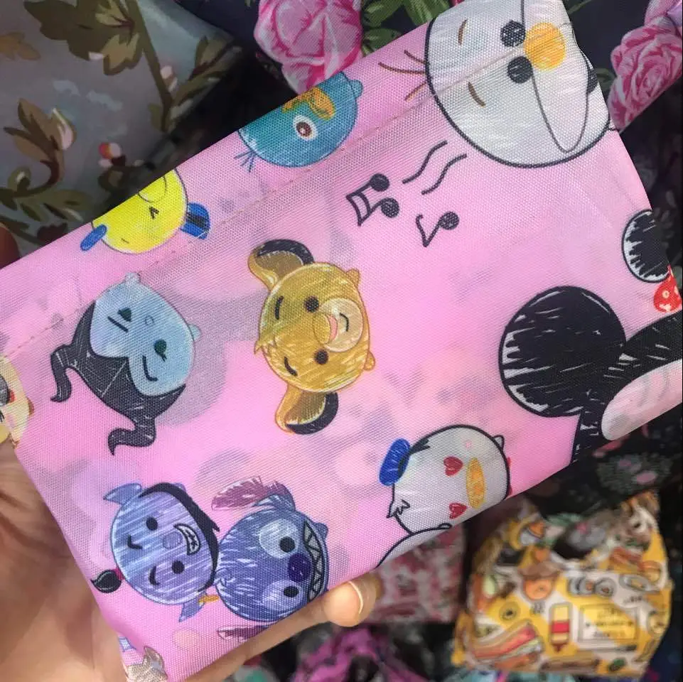 Factory Direct Cartoon Polyester Large Two-in-One Shopping Bag - Image 34