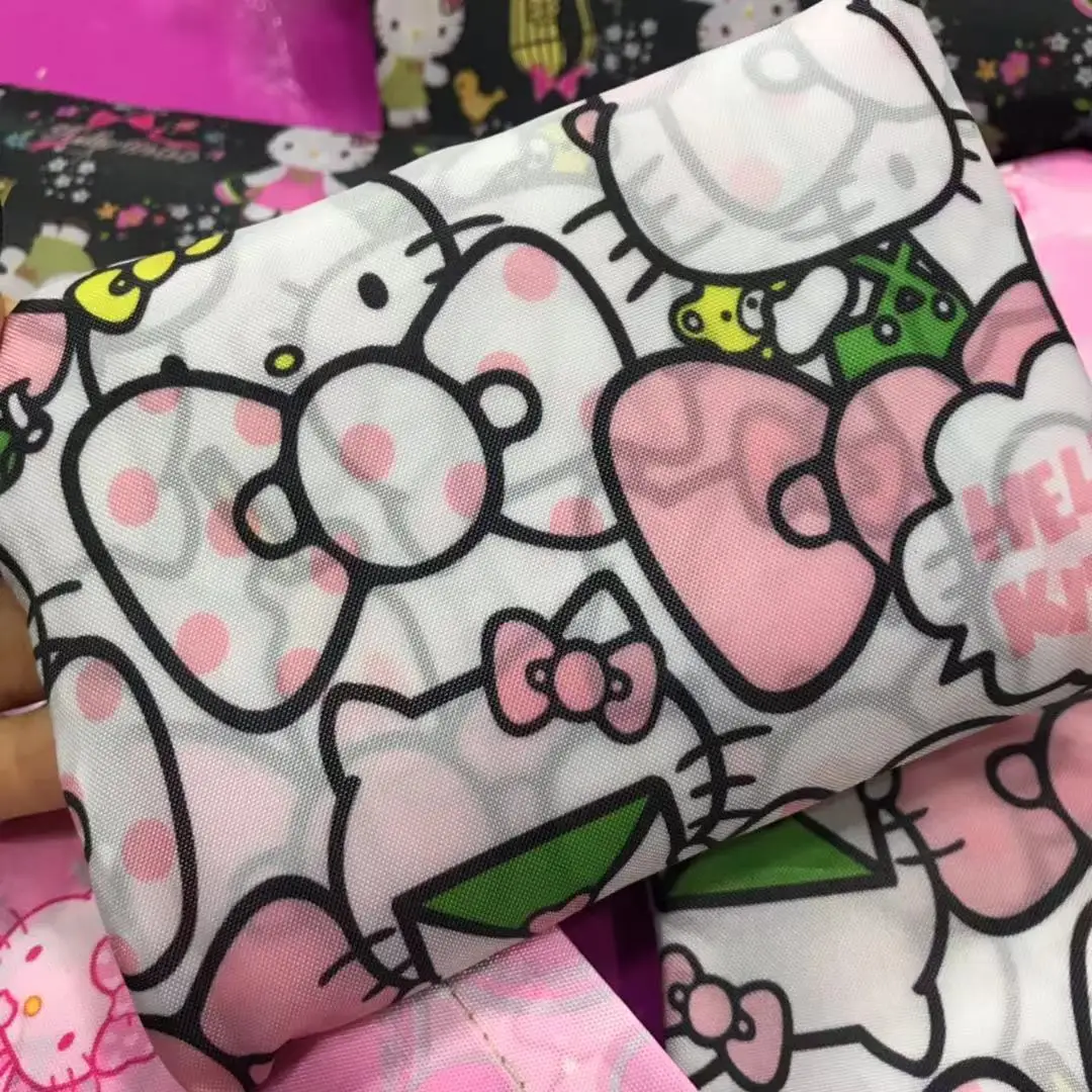 Factory Direct Cartoon Polyester Large Two-in-One Shopping Bag - Image 37