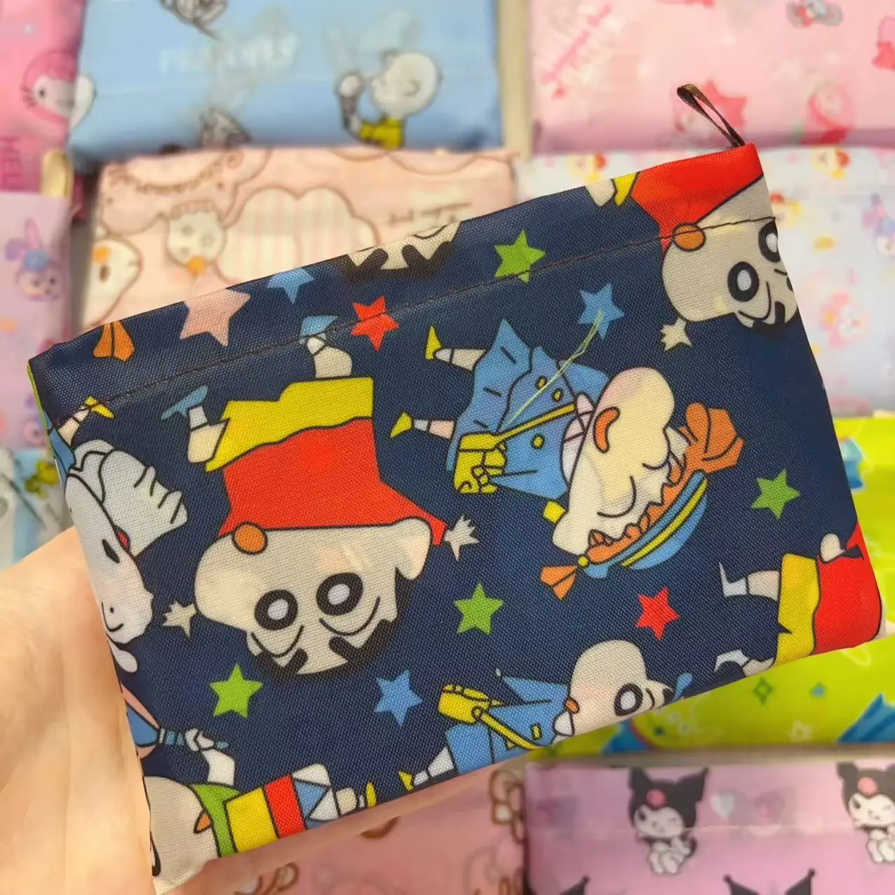 Factory Direct Cartoon Polyester Large Two-in-One Shopping Bag - Image 38