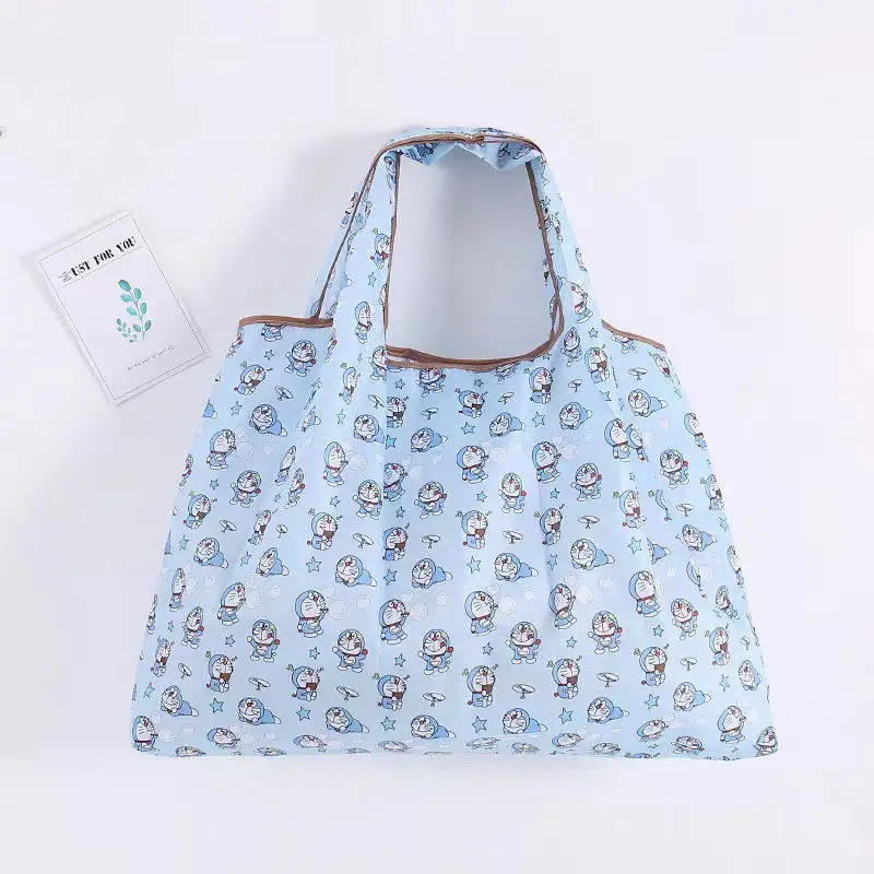 Factory Direct Cartoon Polyester Large Two-in-One Shopping Bag - Image 49