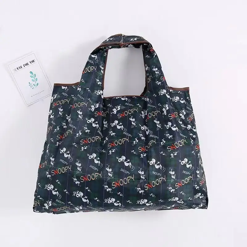 Factory Direct Cartoon Polyester Large Two-in-One Shopping Bag - Image 52