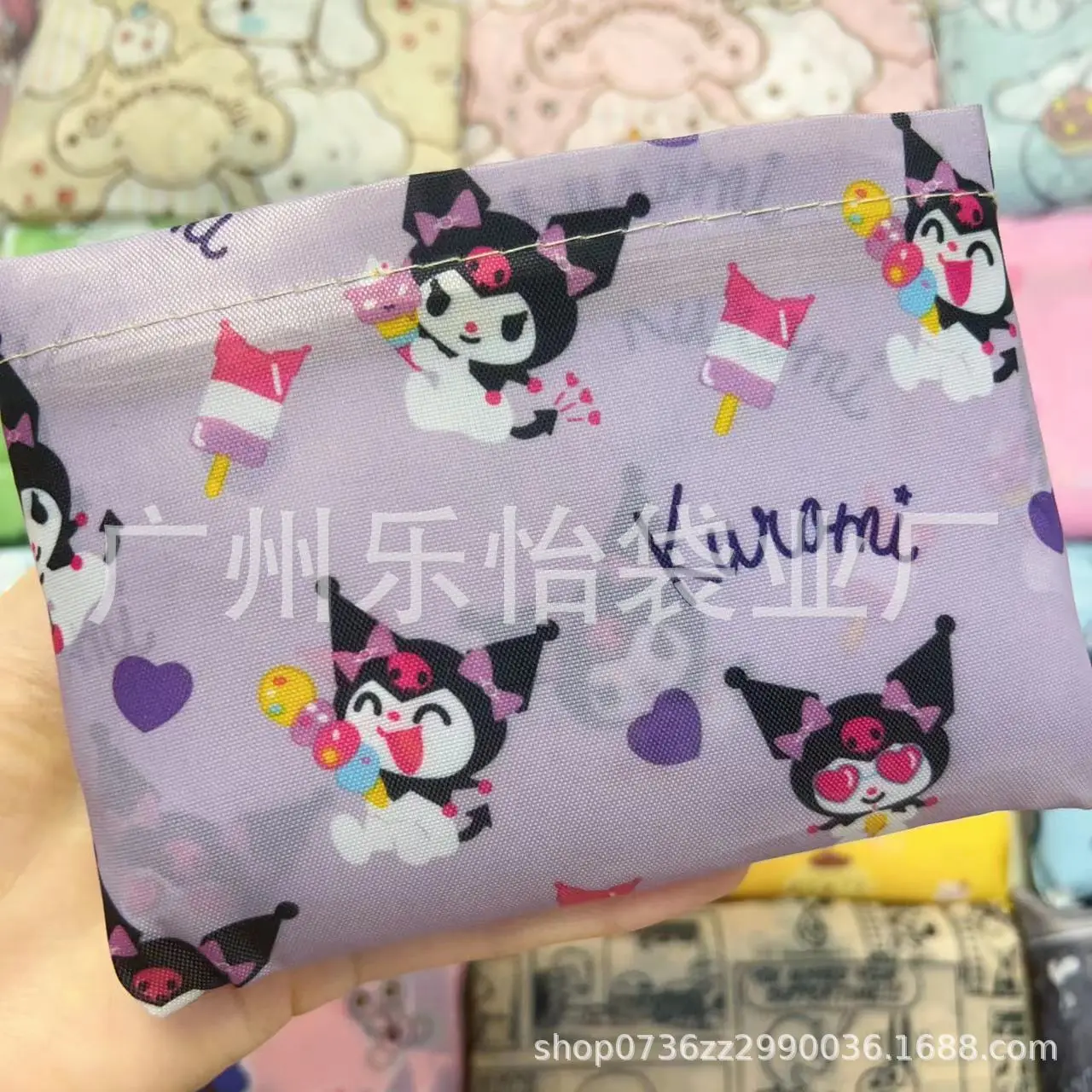 Factory Direct Cartoon Polyester Large Two-in-One Shopping Bag - Image 61