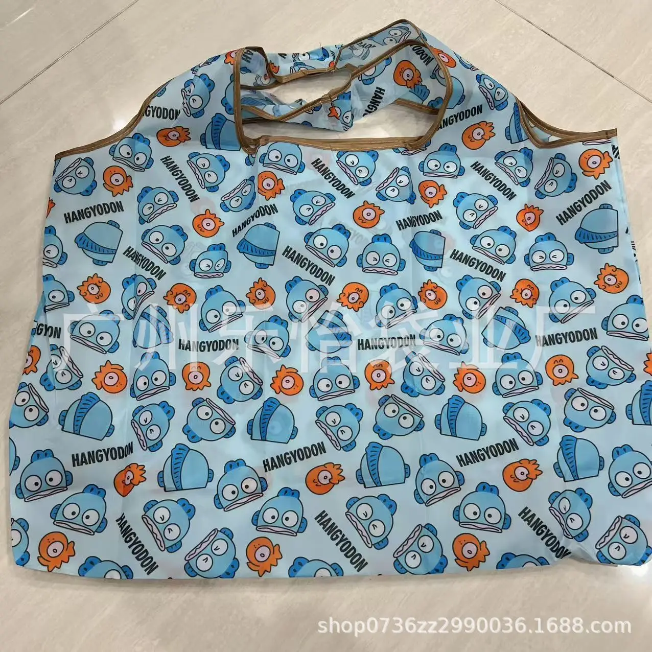 Factory Direct Cartoon Polyester Large Two-in-One Shopping Bag - Image 73