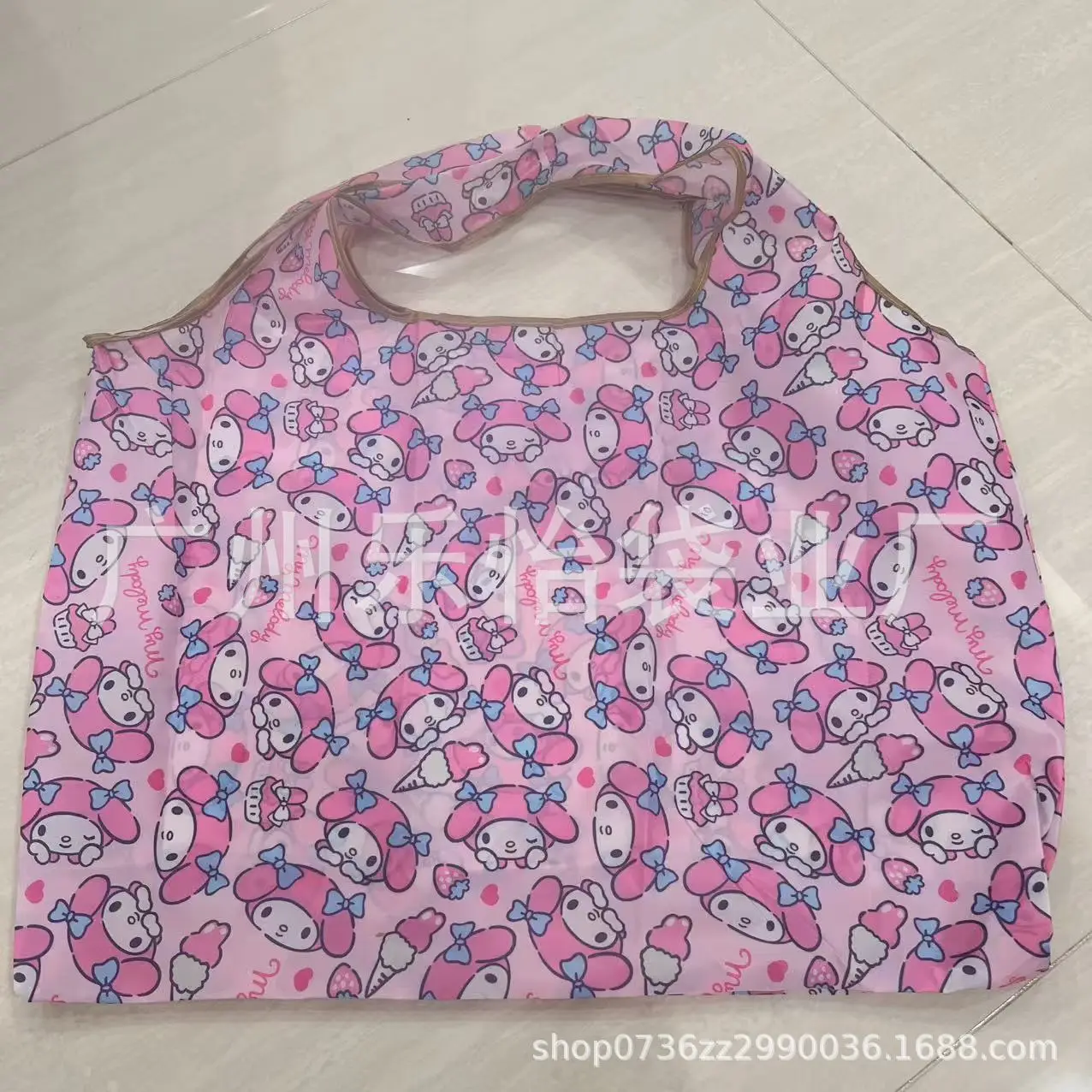 Factory Direct Cartoon Polyester Large Two-in-One Shopping Bag - Image 78