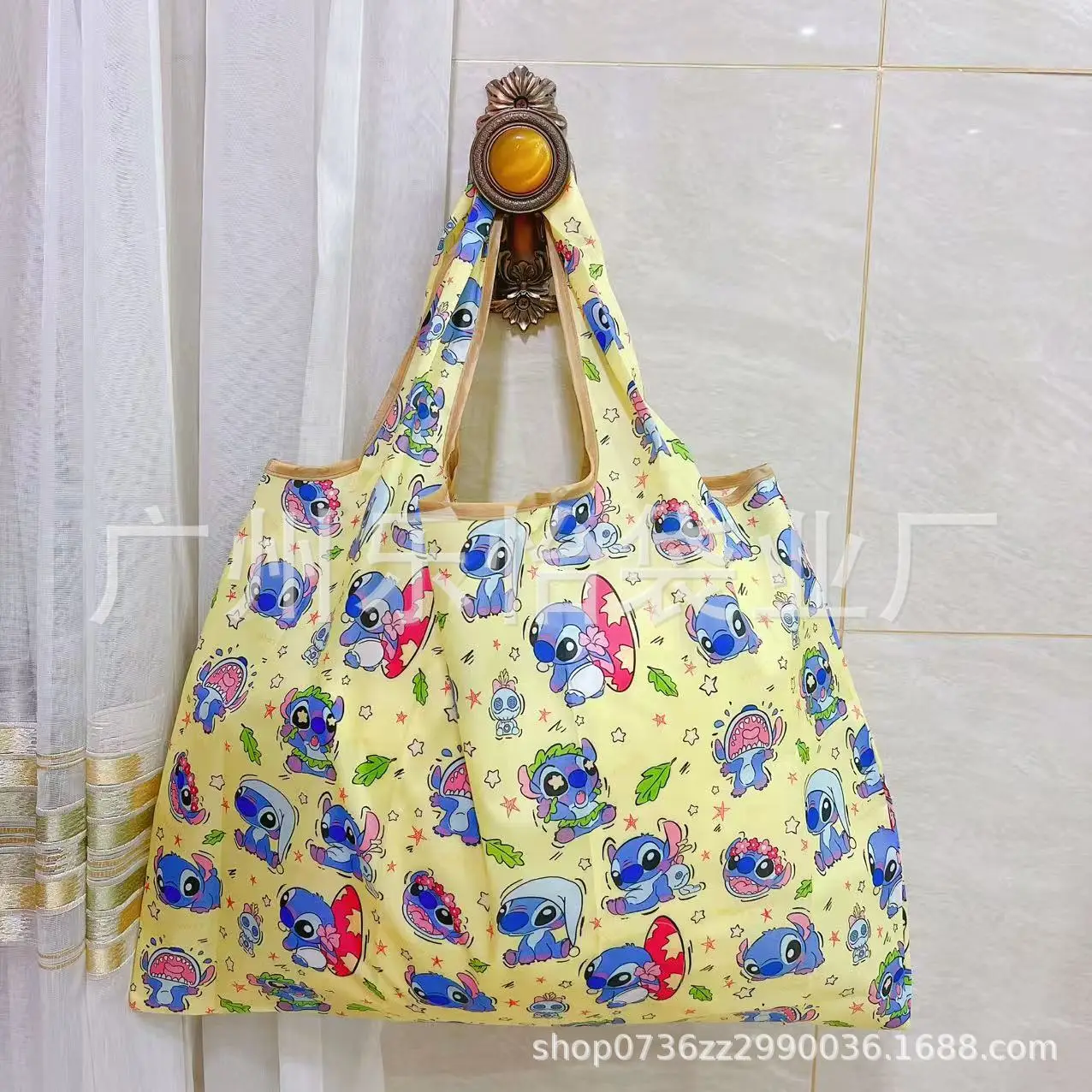 Factory Direct Cartoon Polyester Large Two-in-One Shopping Bag - Image 91