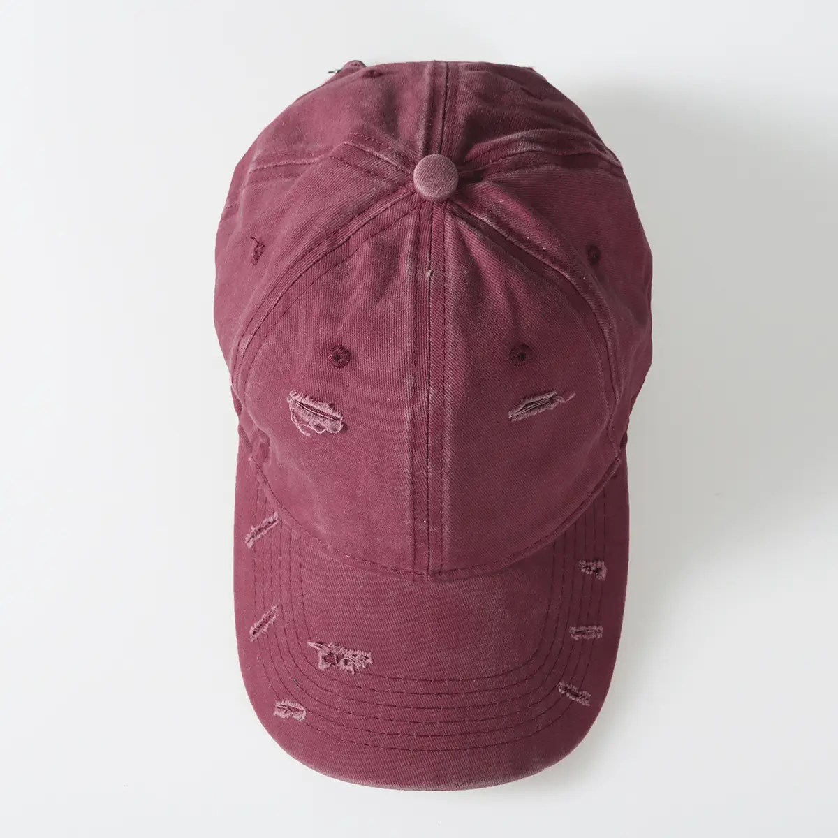 Artie Men's Washed Baseball Caps, Vintage Style, Distressed & Worn - Image 2