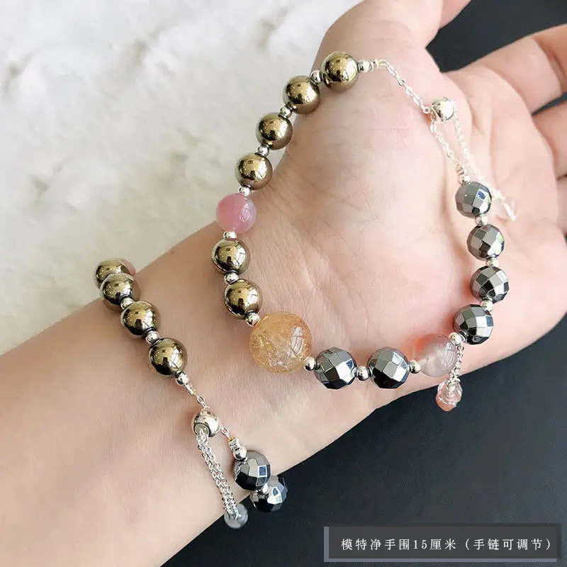Jingyao Thai Adjustable Bracelet Chalcopyrite Women - Image 5