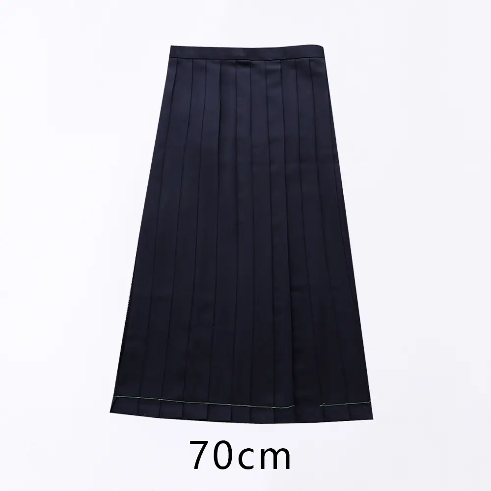 Red Pleated Orthodox JK Uniform Skirt 45cm