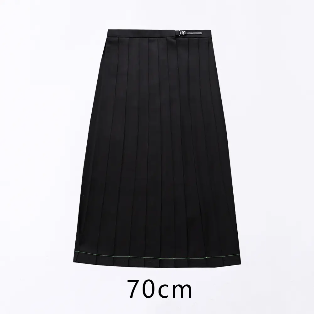 Red Pleated Orthodox JK Uniform Skirt 45cm