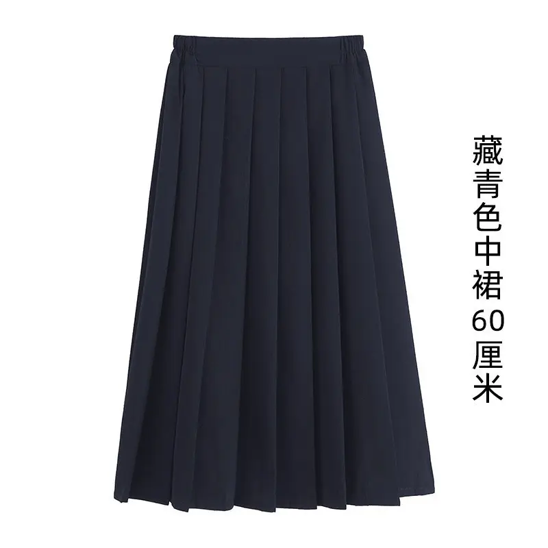 Japanese JK Uniform Skirt Basic White Sailor Suit - Image 15