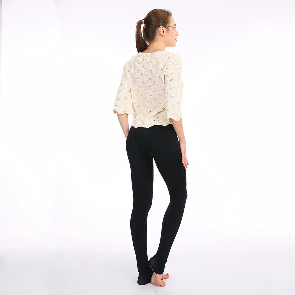 Brown Velvet Leggings for Women Winter Warmth