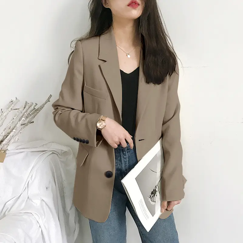 New Korean Style Blazer for Women 2026 Spring - Image 16