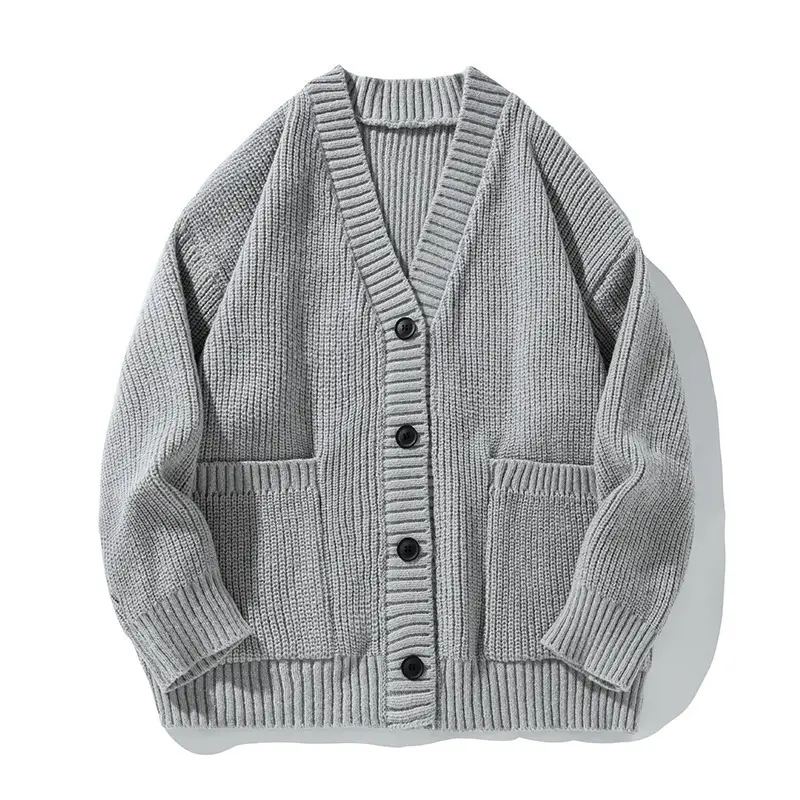 Black Striped Sweater for Men Winter Warmth - Image 9