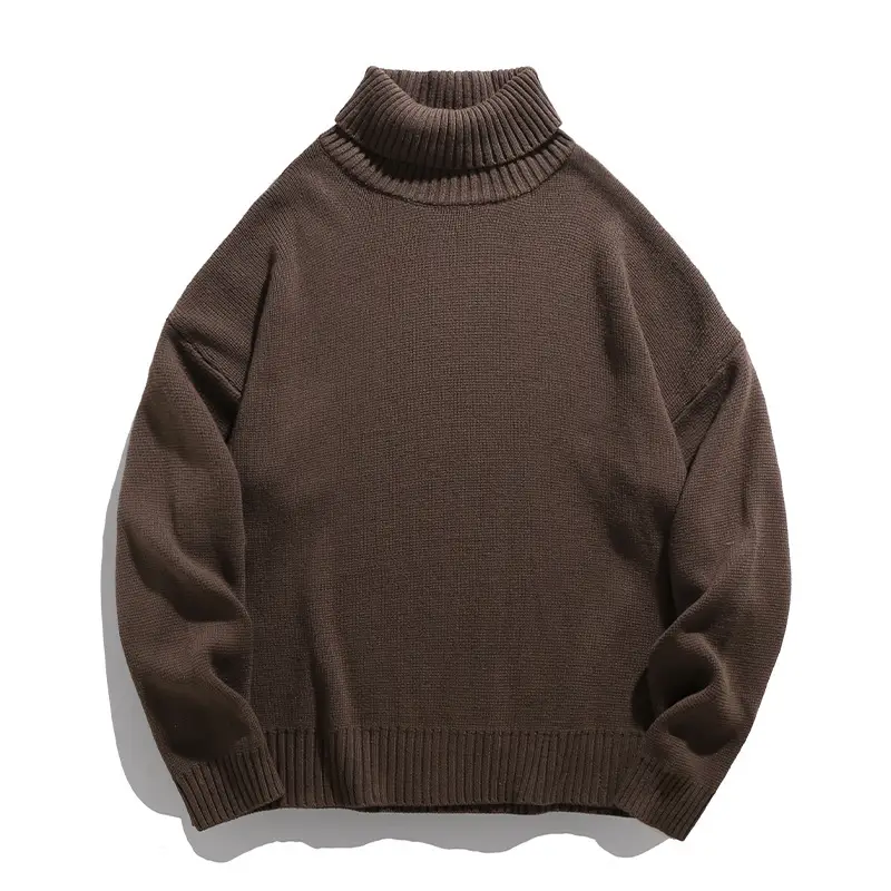 Black Striped Sweater for Men Winter Warmth - Image 12