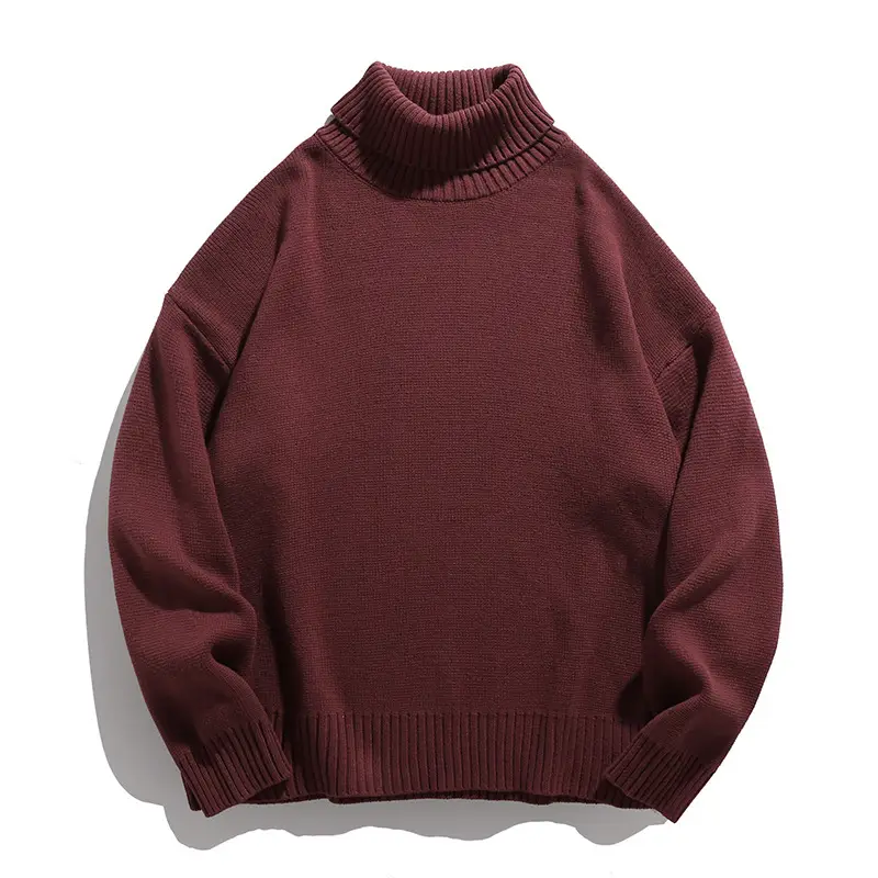 Black Striped Sweater for Men Winter Warmth - Image 13