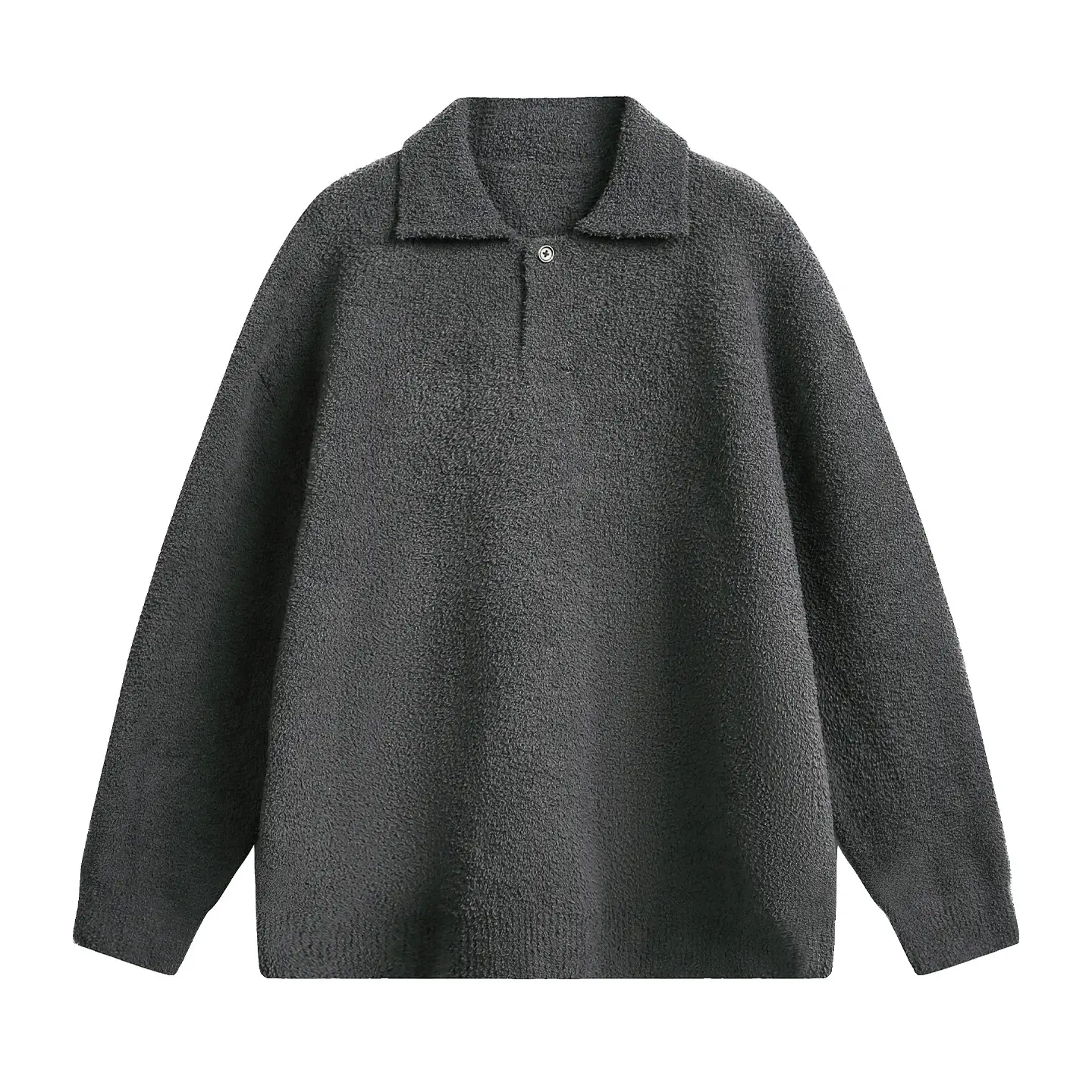 Black Striped Sweater for Men Winter Warmth - Image 2