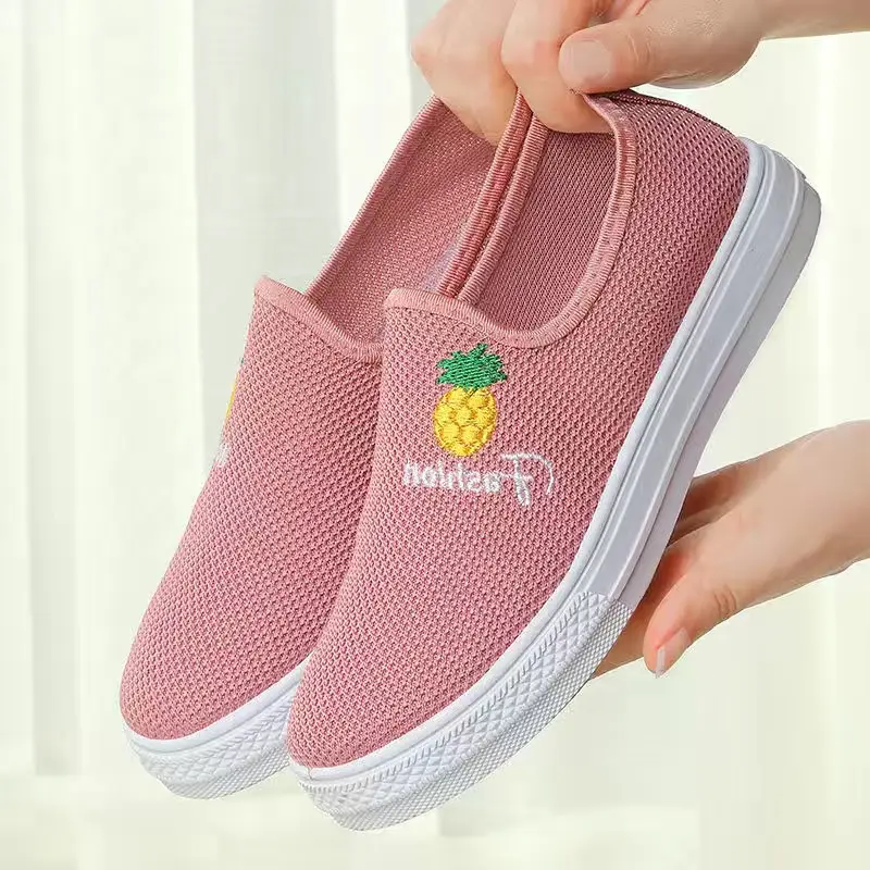 Women's Cloth Shoes Trendy Summer New Breathable Sports Shoes Women's Old Beijing Cloth Shoes Casual Shoes Women's Shoes Manufacturer Wholesale