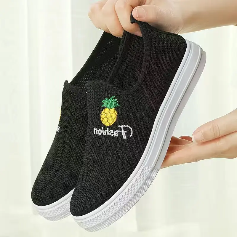 Women's Cloth Shoes Trendy Summer New Breathable Sports Shoes Women's Old Beijing Cloth Shoes Casual Shoes Women's Shoes Manufacturer Wholesale