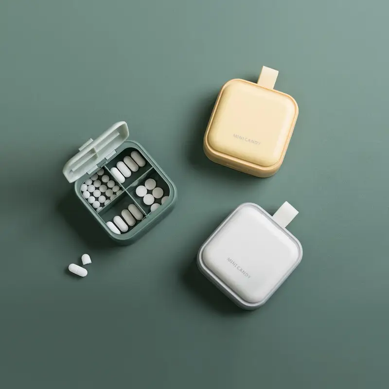 Portable Sealed Tablet Storage Box for Travel - Image 8