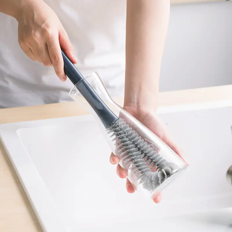 Nylon Cup Brush Long Handle Washing Cup Tea Stain Cleaning - Image 6