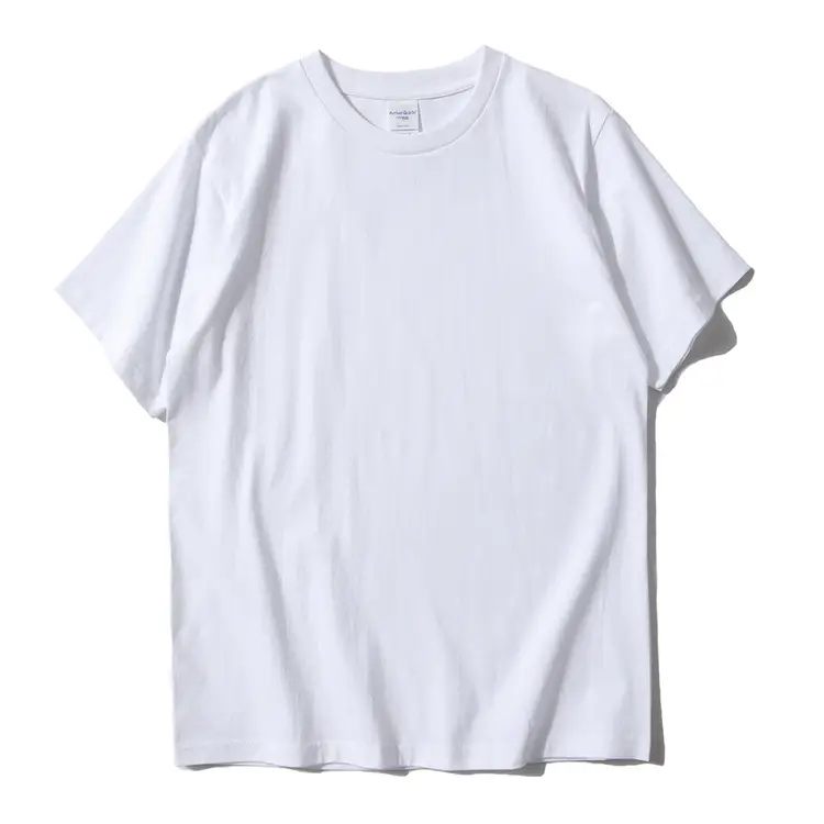 Men Cotton Short Sleeve T-Shirt Grey Crewneck - Image 26