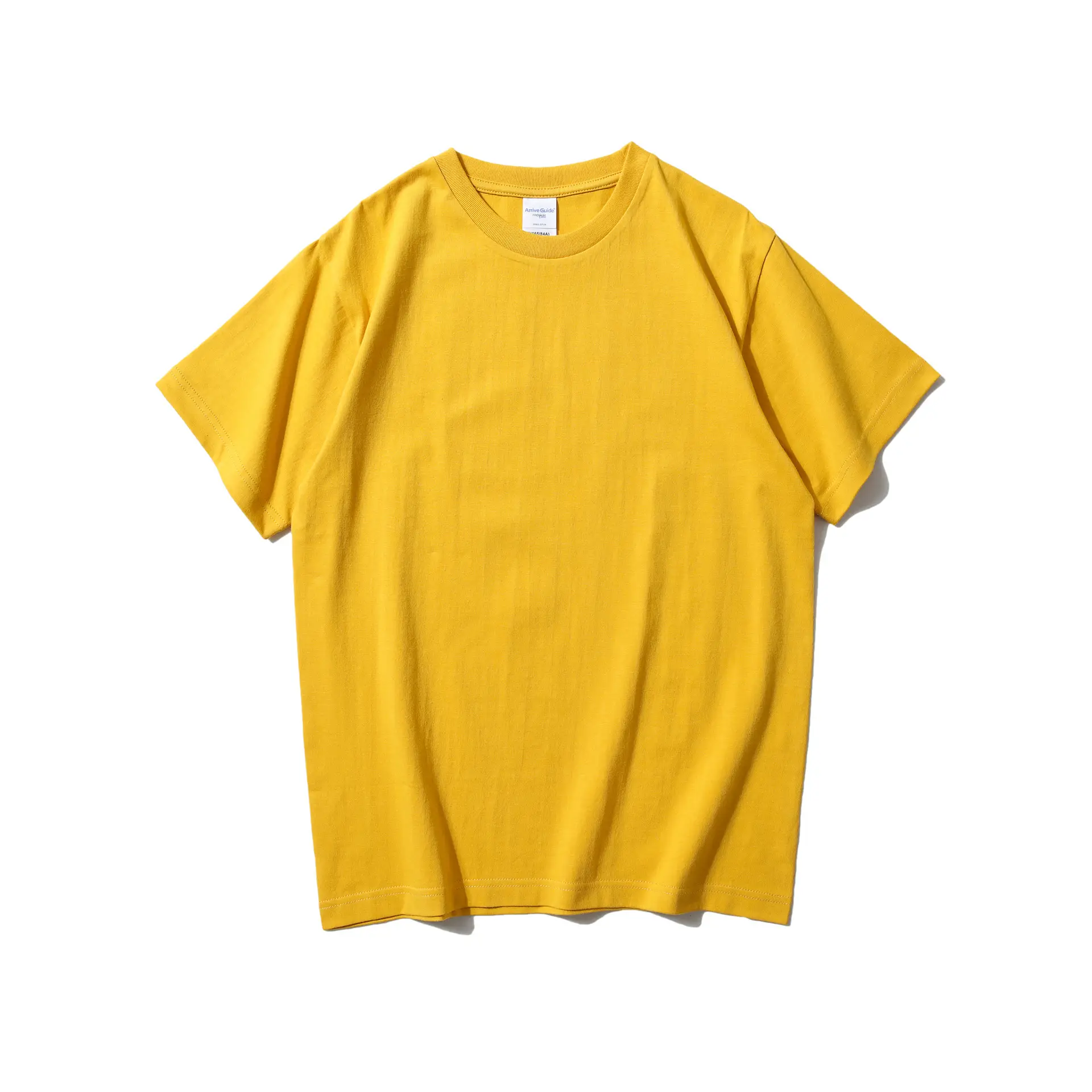Men Cotton Short Sleeve T-Shirt Grey Crewneck - Image 6
