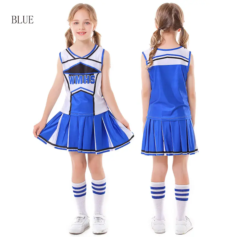 Red Football Baby Cheerleader Costume with Socks