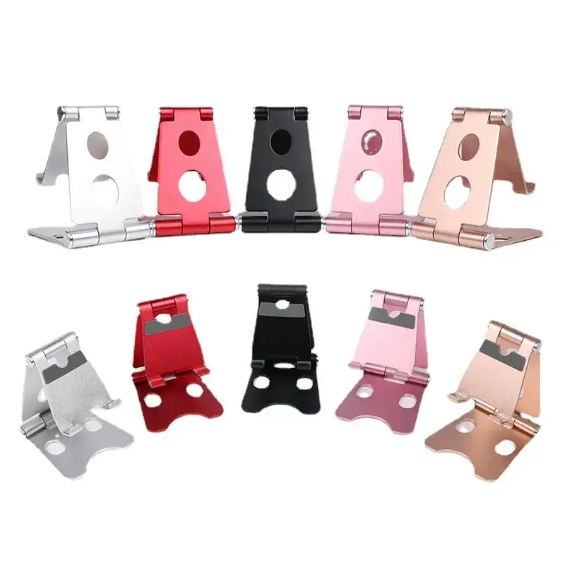 Portable Foldable Phone Stand Aluminum Alloy Multi Color - Image 7