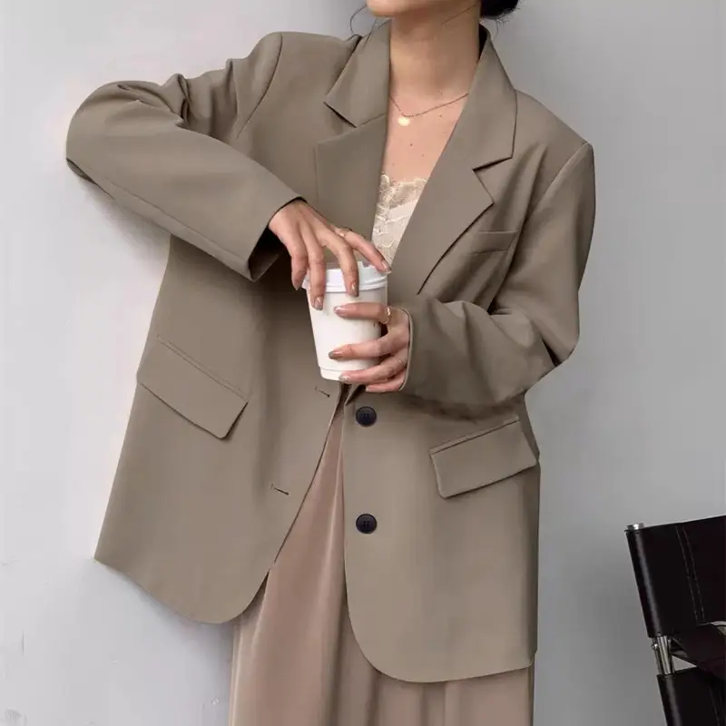 Women's White Blazer with Unique Design 2026 - Image 2