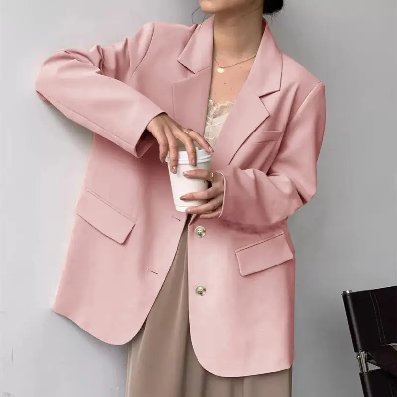 Women's White Blazer with Unique Design 2026 - Image 3
