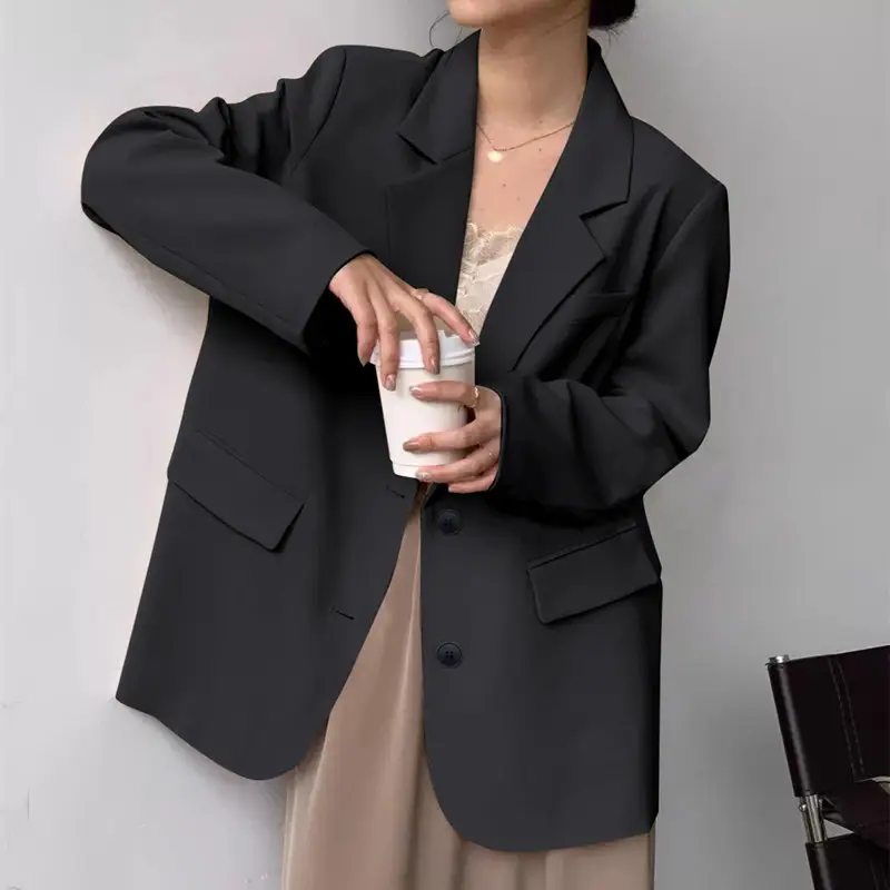 Women's White Blazer with Unique Design 2026 - Image 4