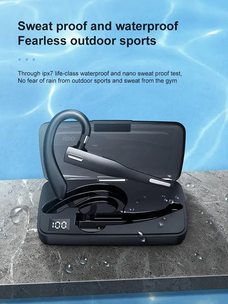 Wireless Hanging Earphones Bluetooth 5.3 Waterproof Sports Use — feature 13