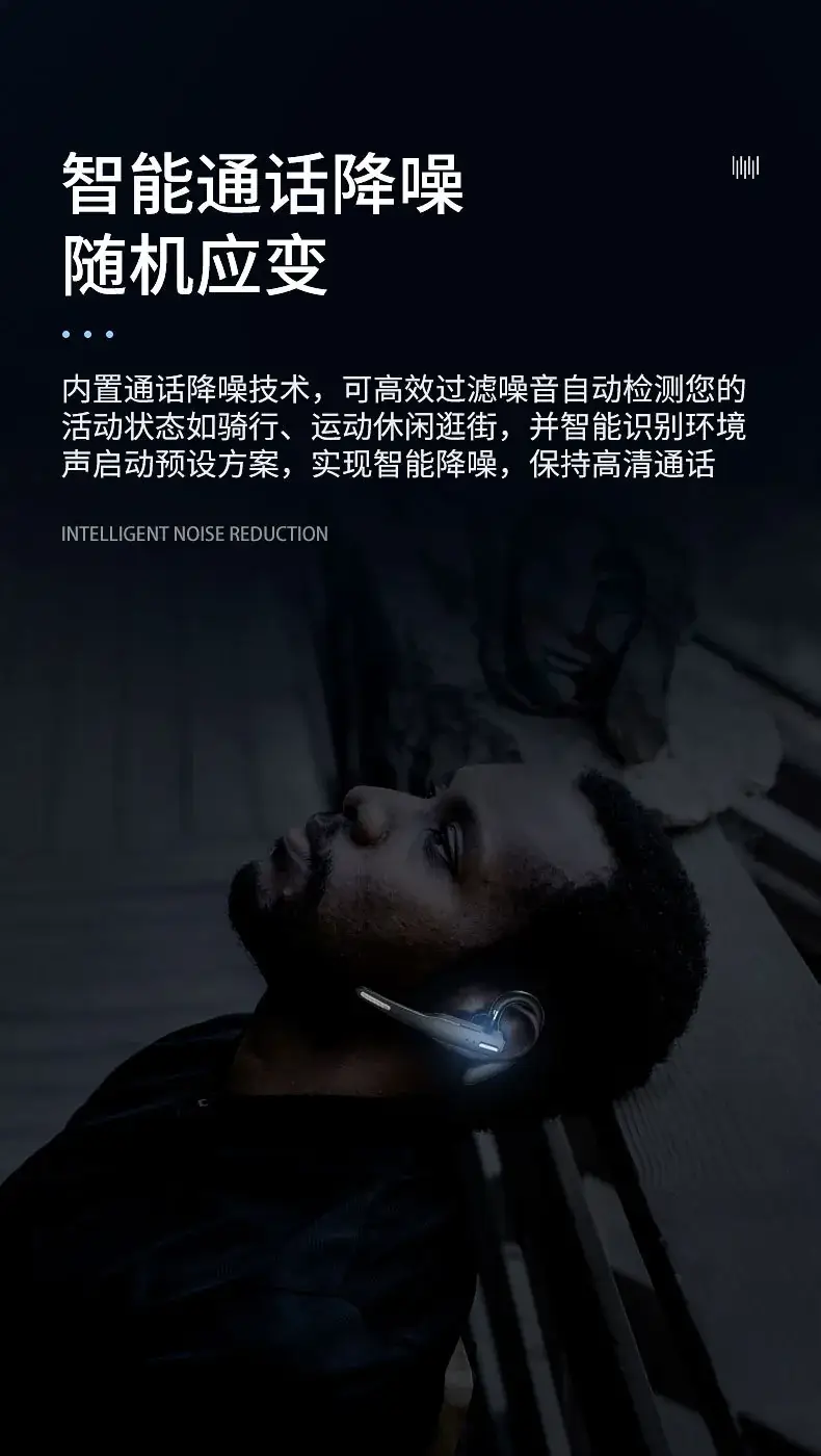 Wireless Hanging Earphones Bluetooth 5.3 Waterproof Sports Use — feature 24