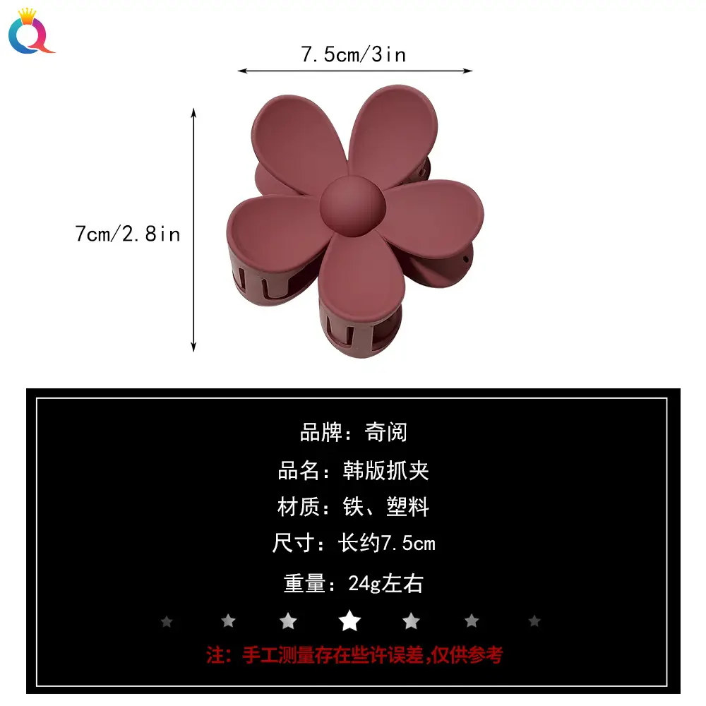 Clear Flower Hairpin for Bathroom Use - Image 40
