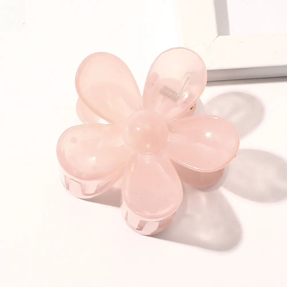 Clear Flower Hairpin for Bathroom Use - Image 27