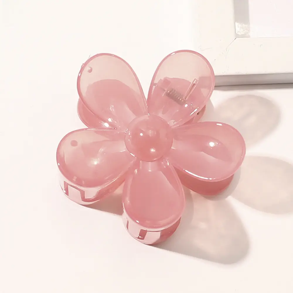 Clear Flower Hairpin for Bathroom Use - Image 29