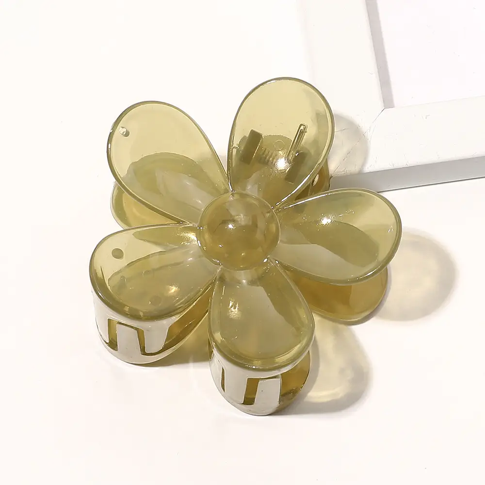 Clear Flower Hairpin for Bathroom Use - Image 31
