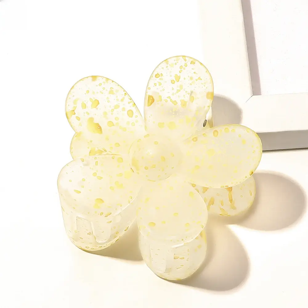 Clear Flower Hairpin for Bathroom Use - Image 34