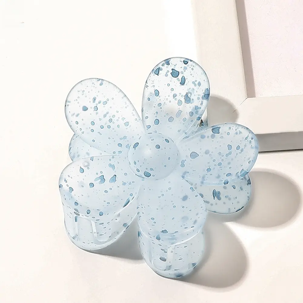 Clear Flower Hairpin for Bathroom Use - Image 36