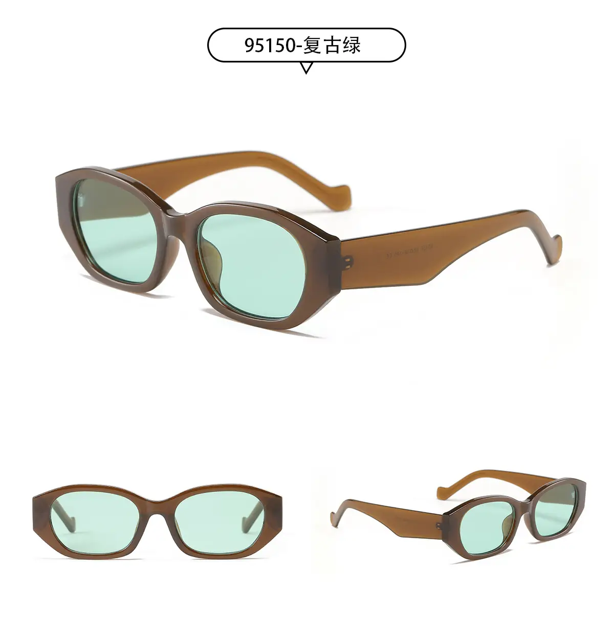 Xunge Oval Macaron Sunglasses for Men Women β feature 12