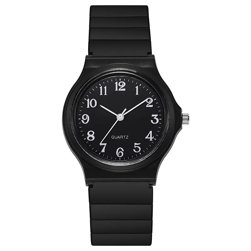 Black watch with black surface
