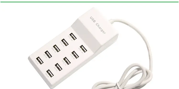 5V2A USB Charger 10 Port Fast Charging — feature 10